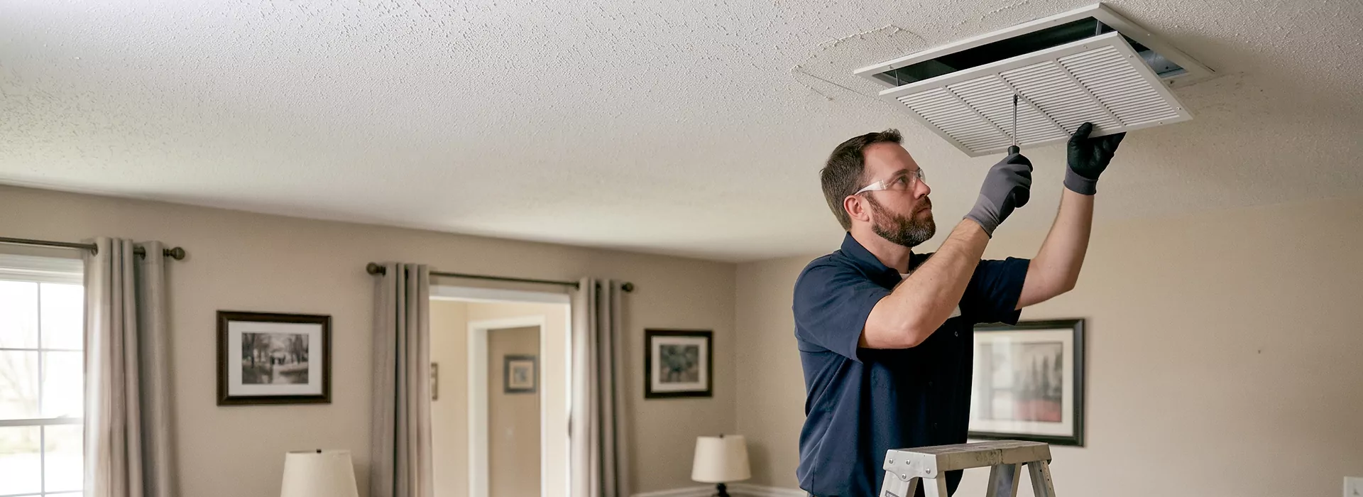 AC Vent Repair in Garland, Texas