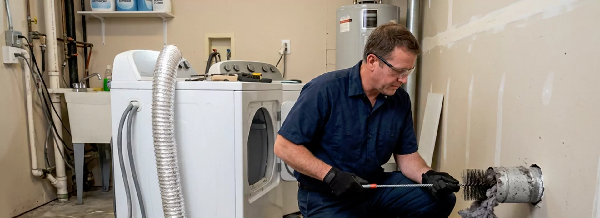Clogged Dryer Vent Repair in Garland, Texas