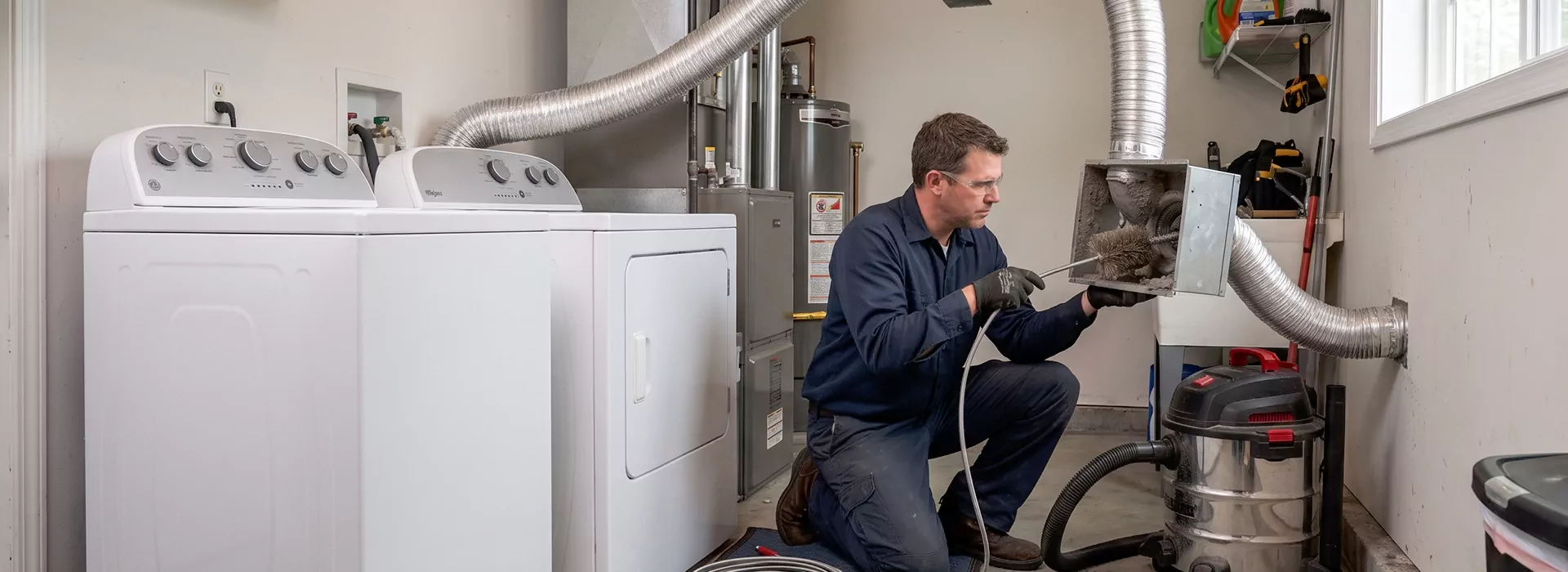 Dryer Vent Booster Fan Cleaning Garland, TX