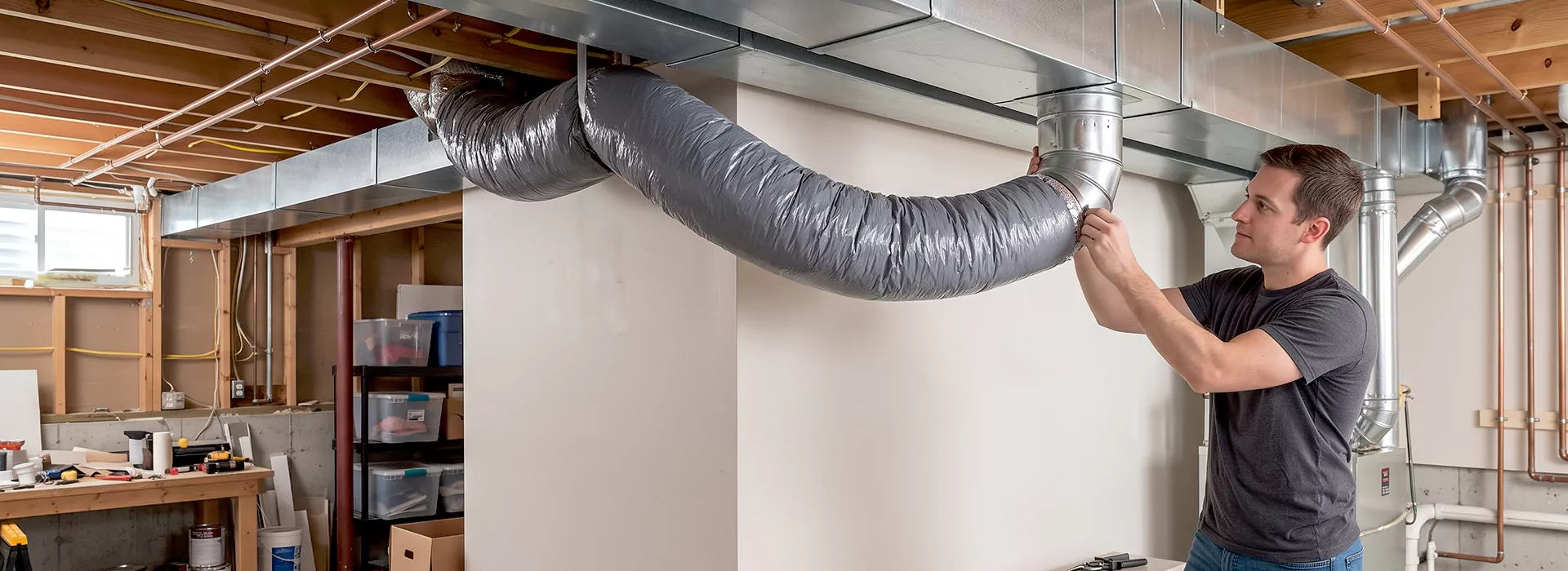 Dryer Vent Hose Installation in Garland, Texas