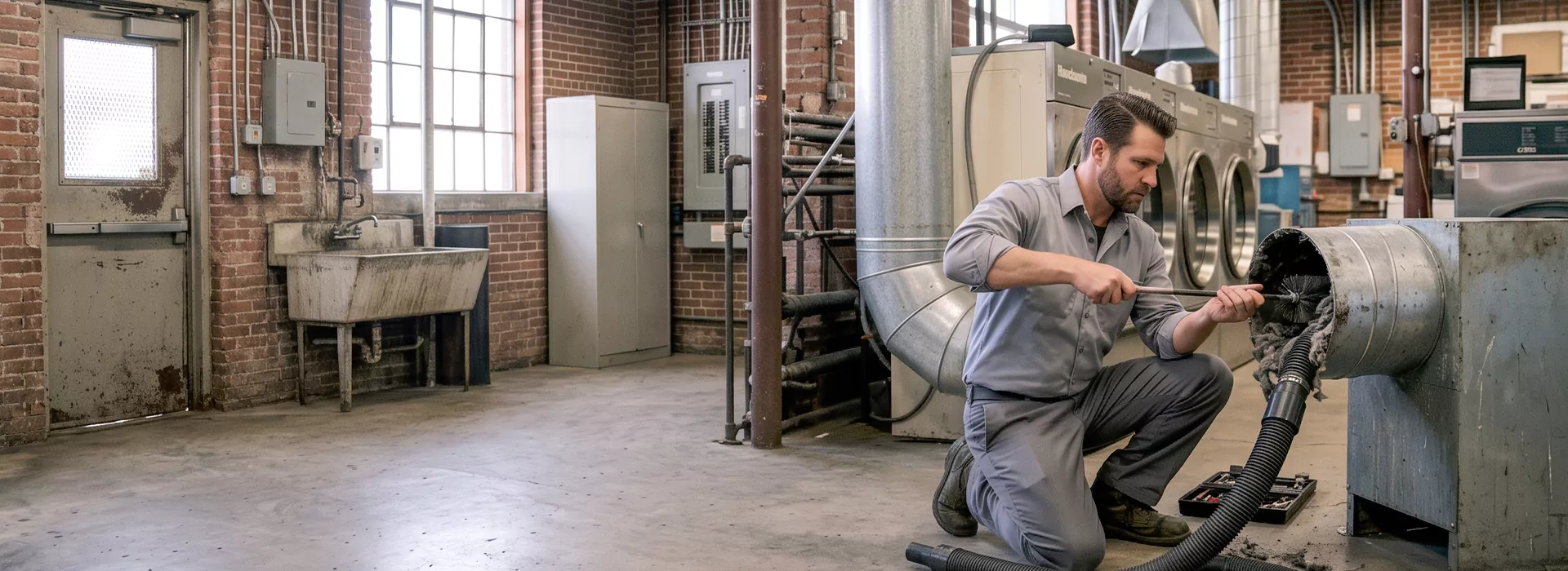Industrial Dryer Vent Cleaning Garland, TX