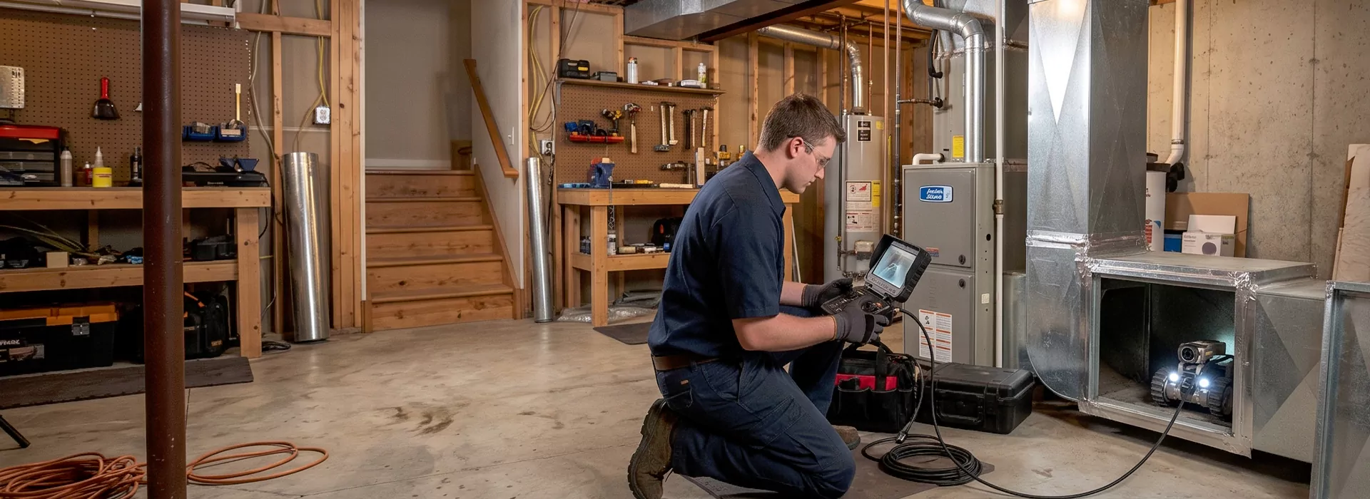 Robotic Duct Inspection Garland, Texas