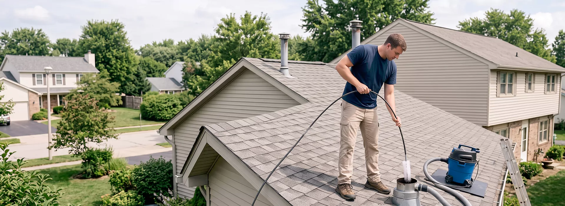Roof Dryer Vent Cleaning Garland, TX