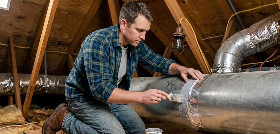 Air Duct Leak Repair in Garland, TX