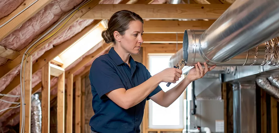 Dryer Vent Replacement in Garland, TX