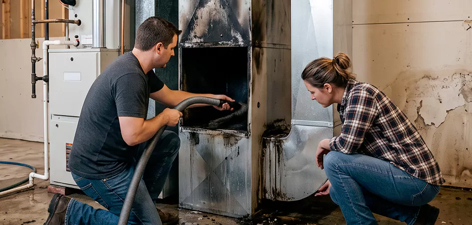 Fire and Flood Duct Restoration in Garland, TX