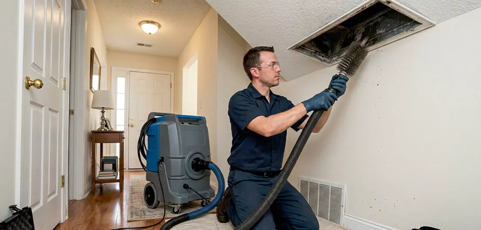 Mold-Affected Duct Deep Cleaning in Garland