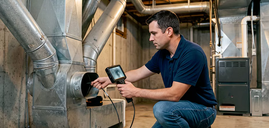 Multi-Unit Dryer Vent Inspection in Garland