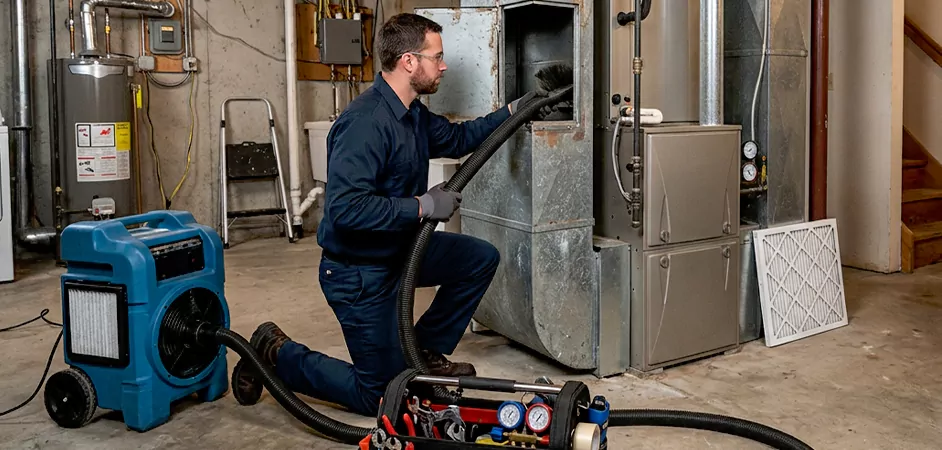 HVAC Tune Up and Duct Cleaning in Garland