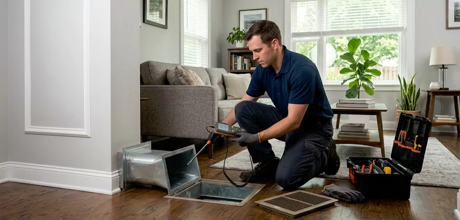 Exhaust Fan Upgrade in Garland