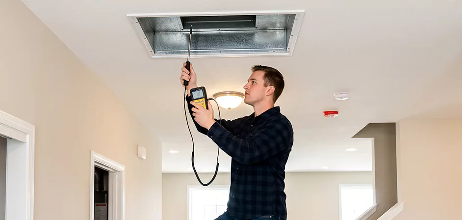 Pre-Occupancy Duct Verification in Garland