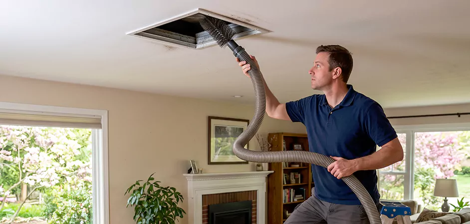 Commercial Spring Duct Cleaning in Garland
